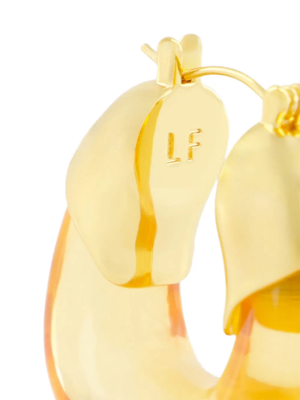Lizzie Fortunato Mini Organic Creolen In Gold