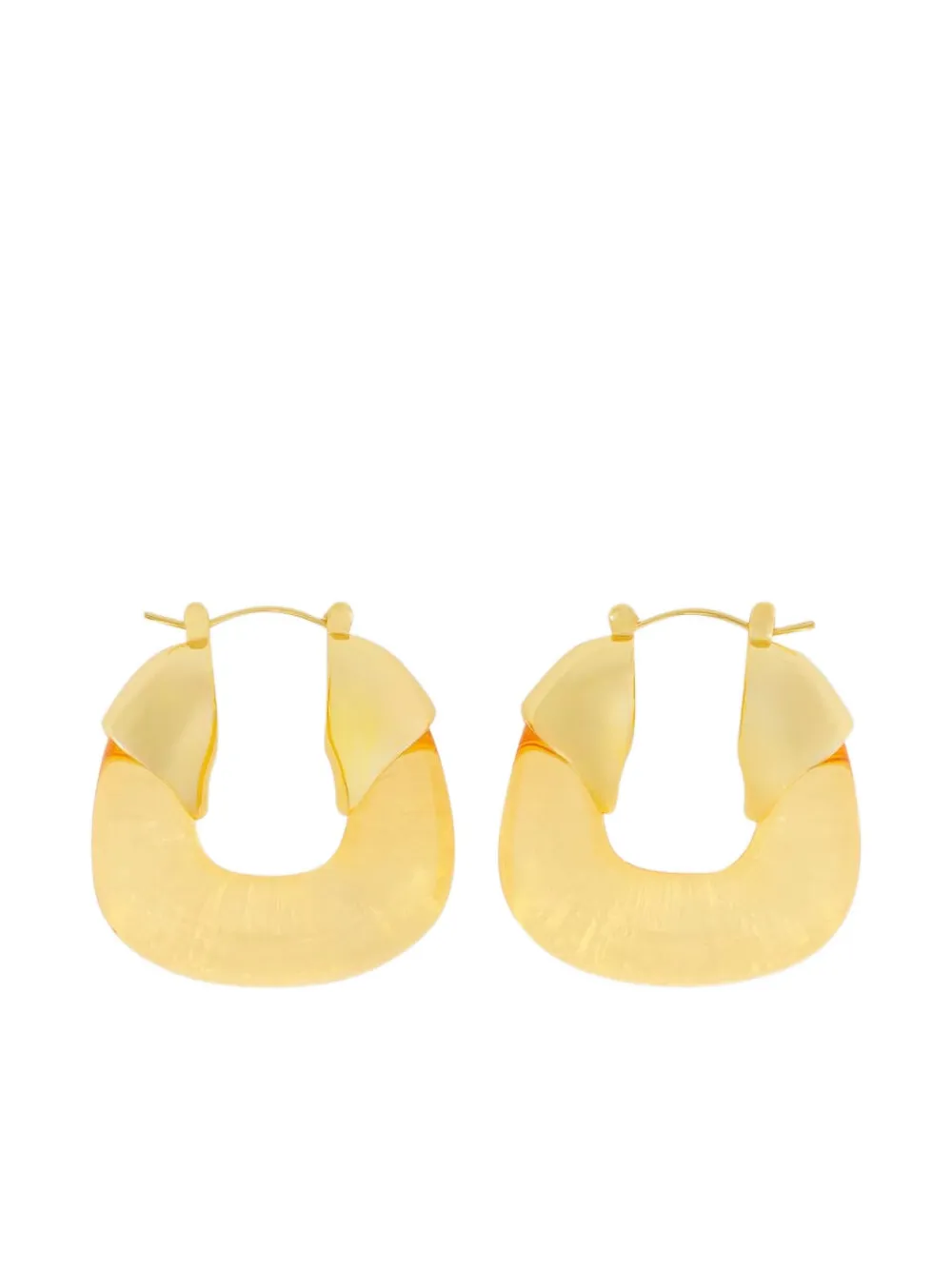 Lizzie Fortunato Mini Organic Creolen In Gold