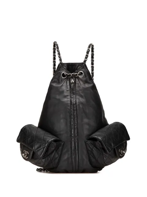 CHANEL Pre-Owned 2012-2013 Large Calfskin is Back backpack