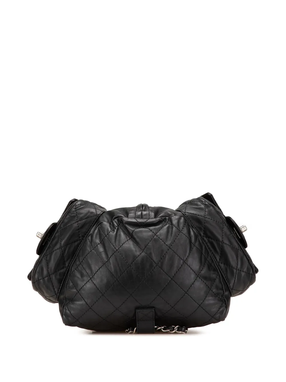 Pre-owned Chanel 2012-2013 Large Calfskin Is Back Backpack