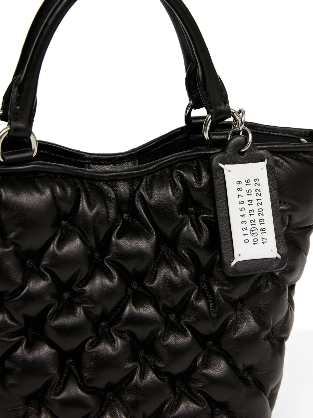 Maison Margiela Glam mini-shopper Zwart