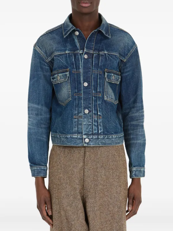 Maison Margiela デニムジャケット | ブルー | FARFETCH JP