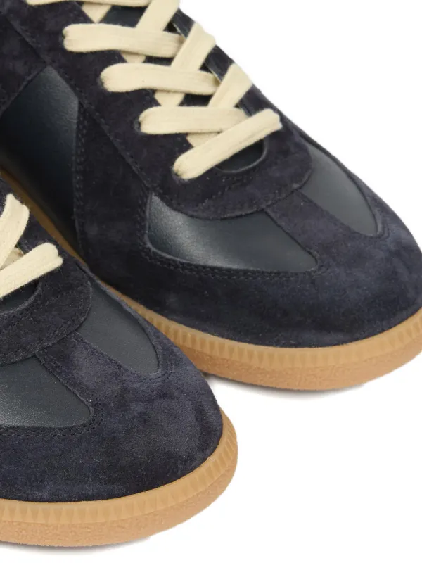 靴 Maison Margiela 38,5 cm Maison Margiela Tênis Replica Com Cadarço | Azul | FARFETCH BR