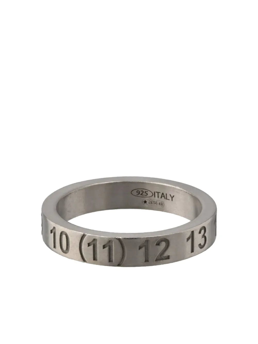 Maison Margiela Numbers-motif ring | Silver | Image 1