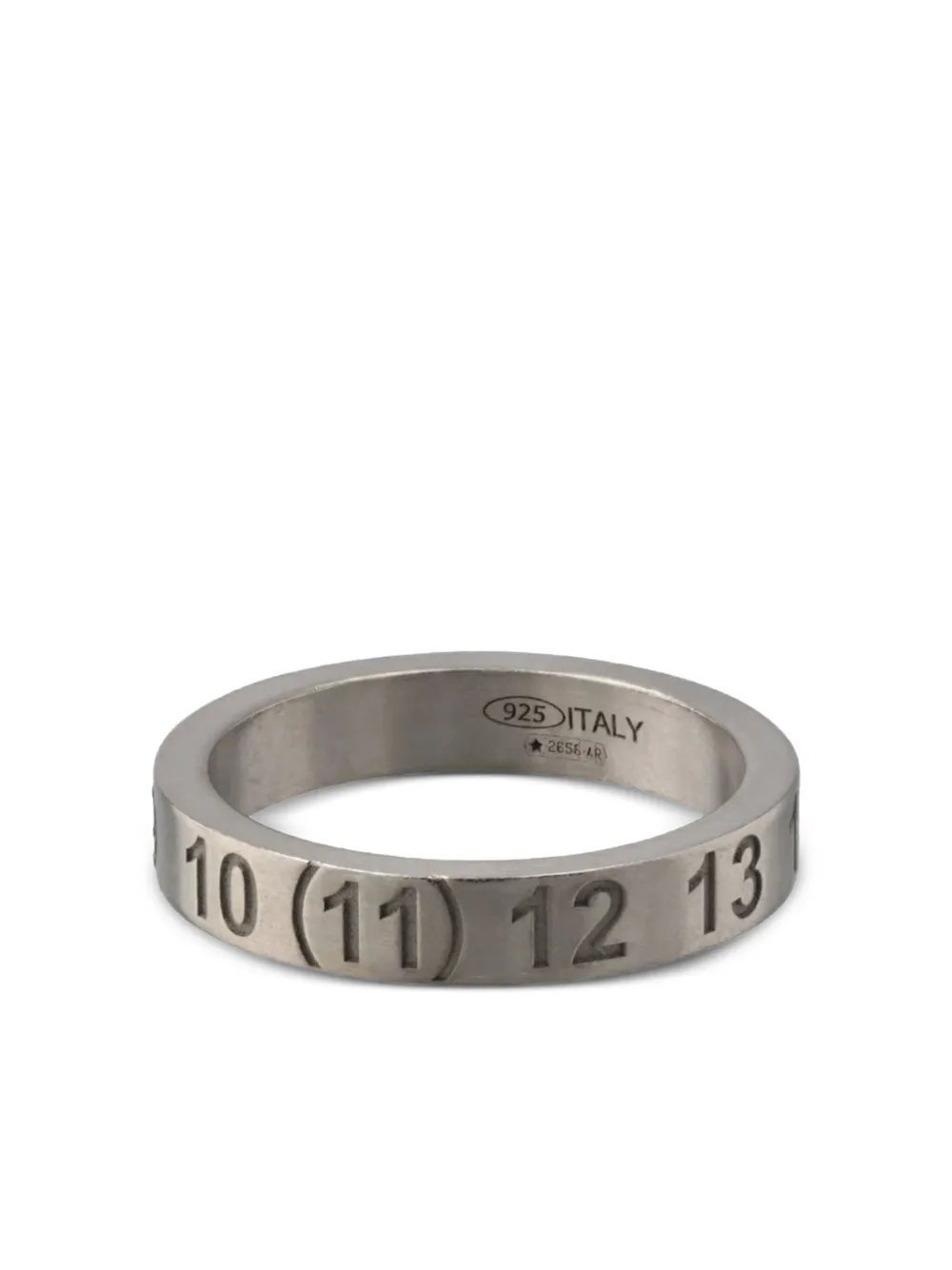 Maison Margiela Numbers-motif ring | Silver | Image 1