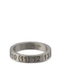 Maison Margiela Numbers-motif ring - Silver
