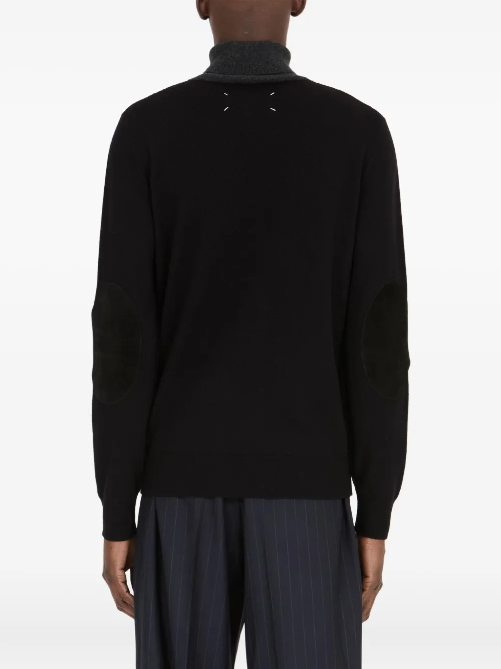 Maison Margiela Trui met vlakken Zwart