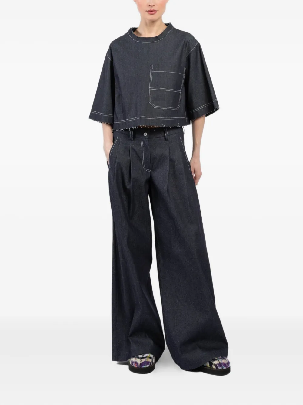 Jejia Denim top - Blauw