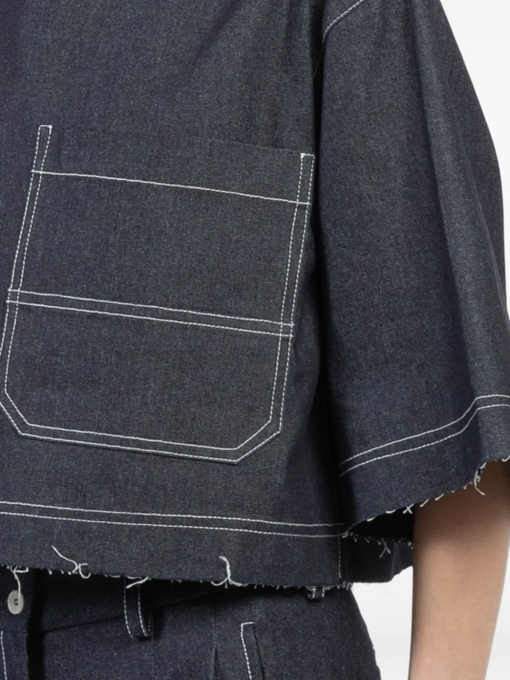 Jejia Denim top Blauw