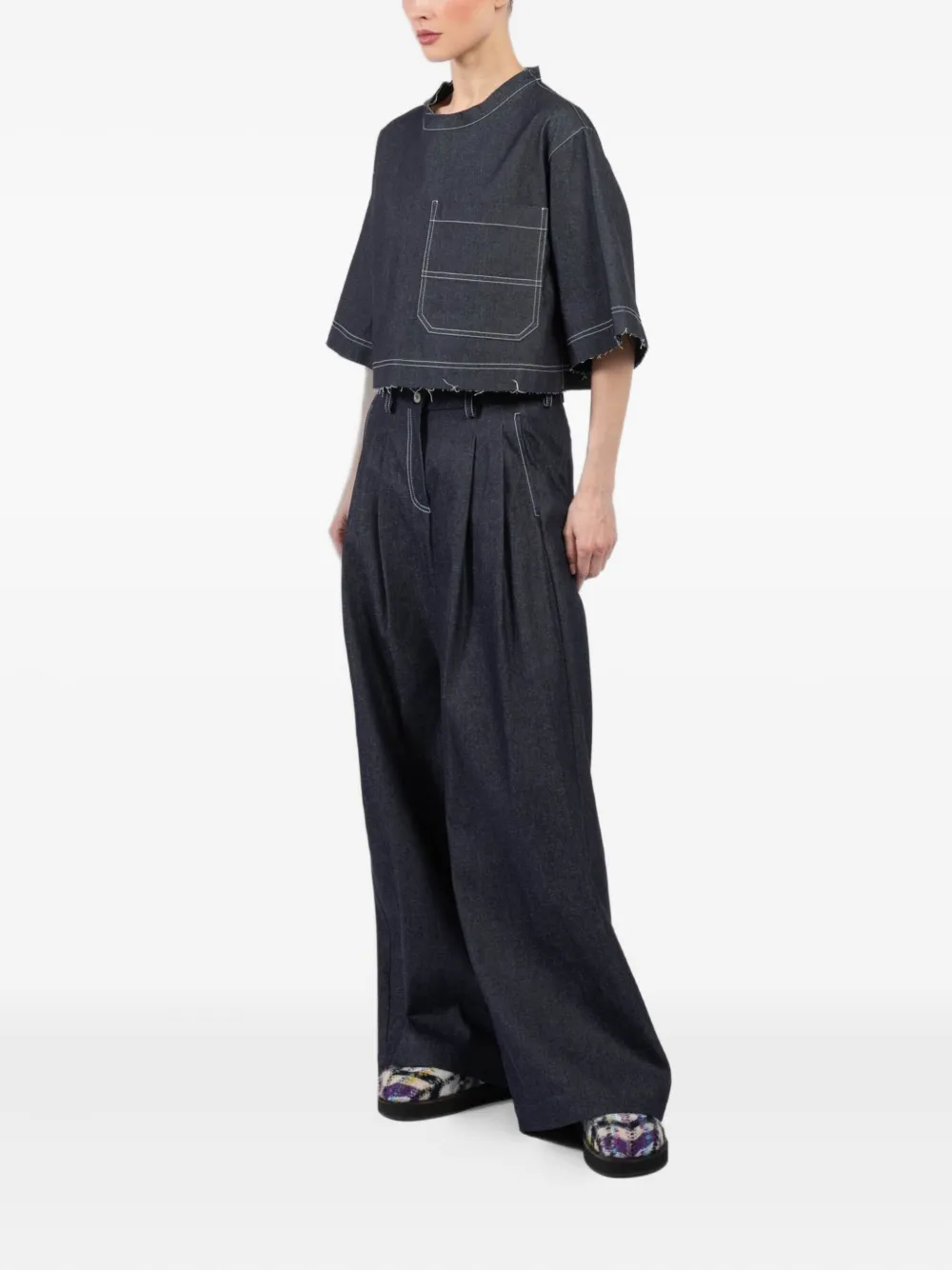 Jejia Denim top Blauw