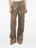 Jejia elasticated-waist trousers - Brown