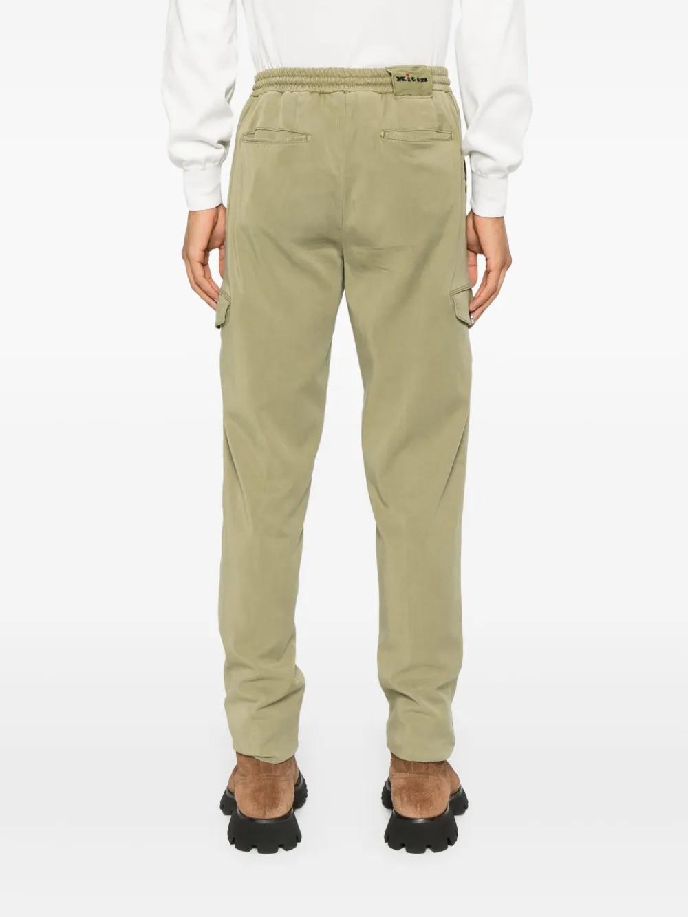 KITON ELASTICATED-WAIST TROUSERS