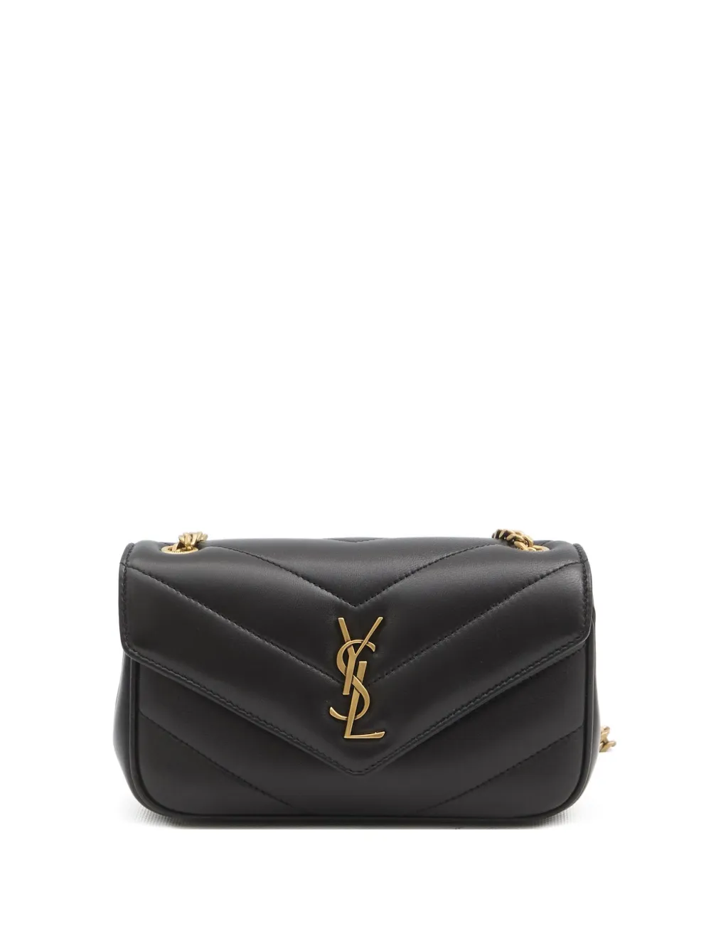 Saint Laurent Loulou mini-tas Zwart
