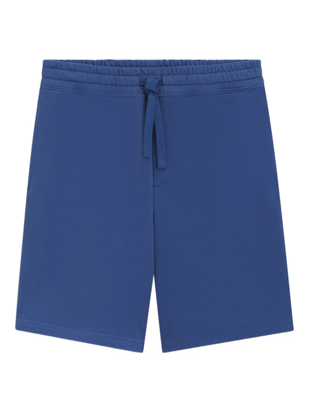 drawstring track shorts