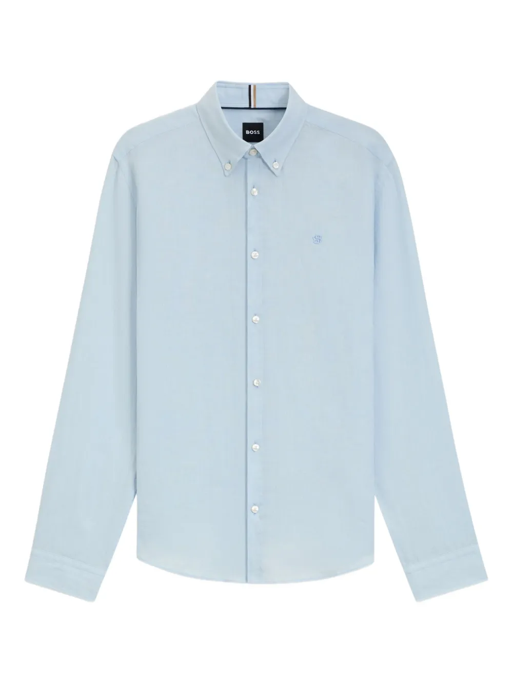 BOSS Camicia a maniche lunghe con bottoni - Blu