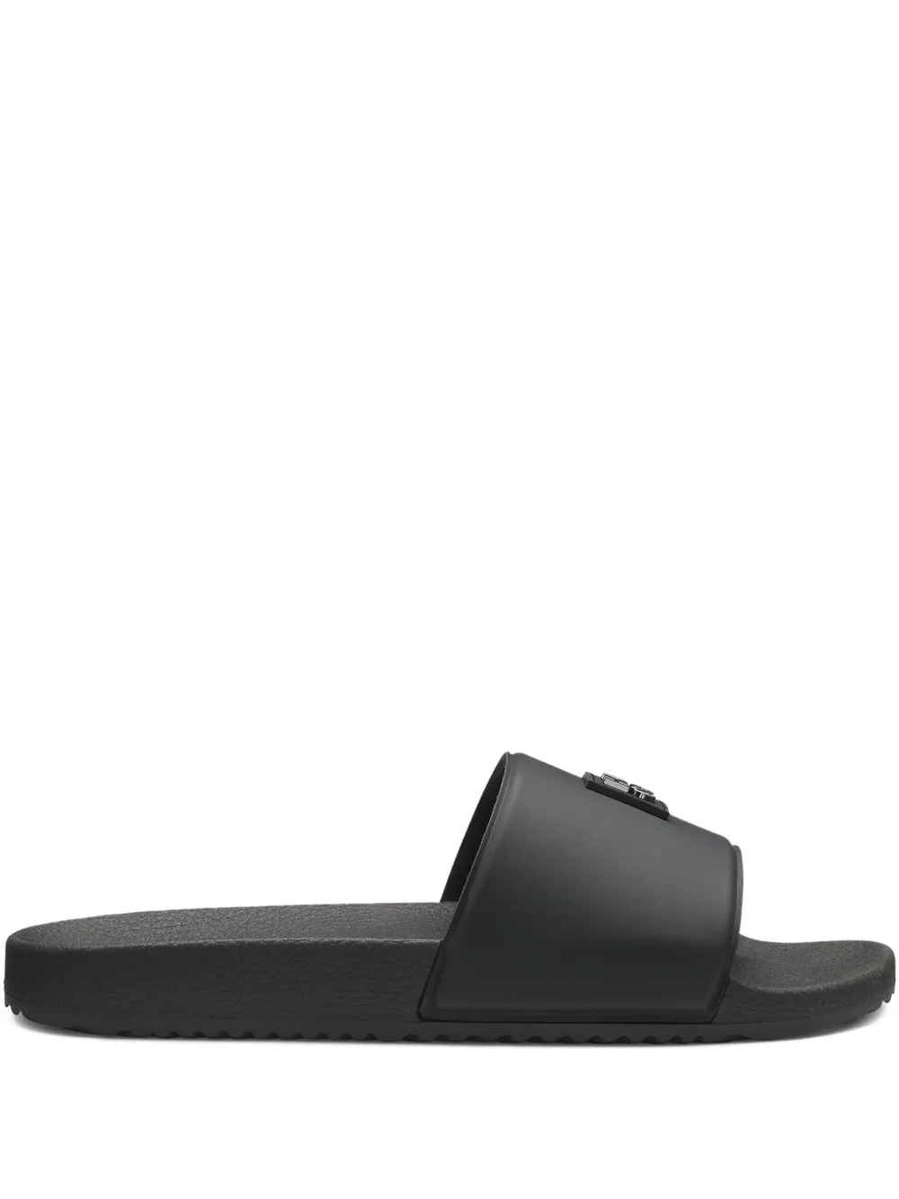 HUGO Slide com aplicação de logo | Preto | Image 1