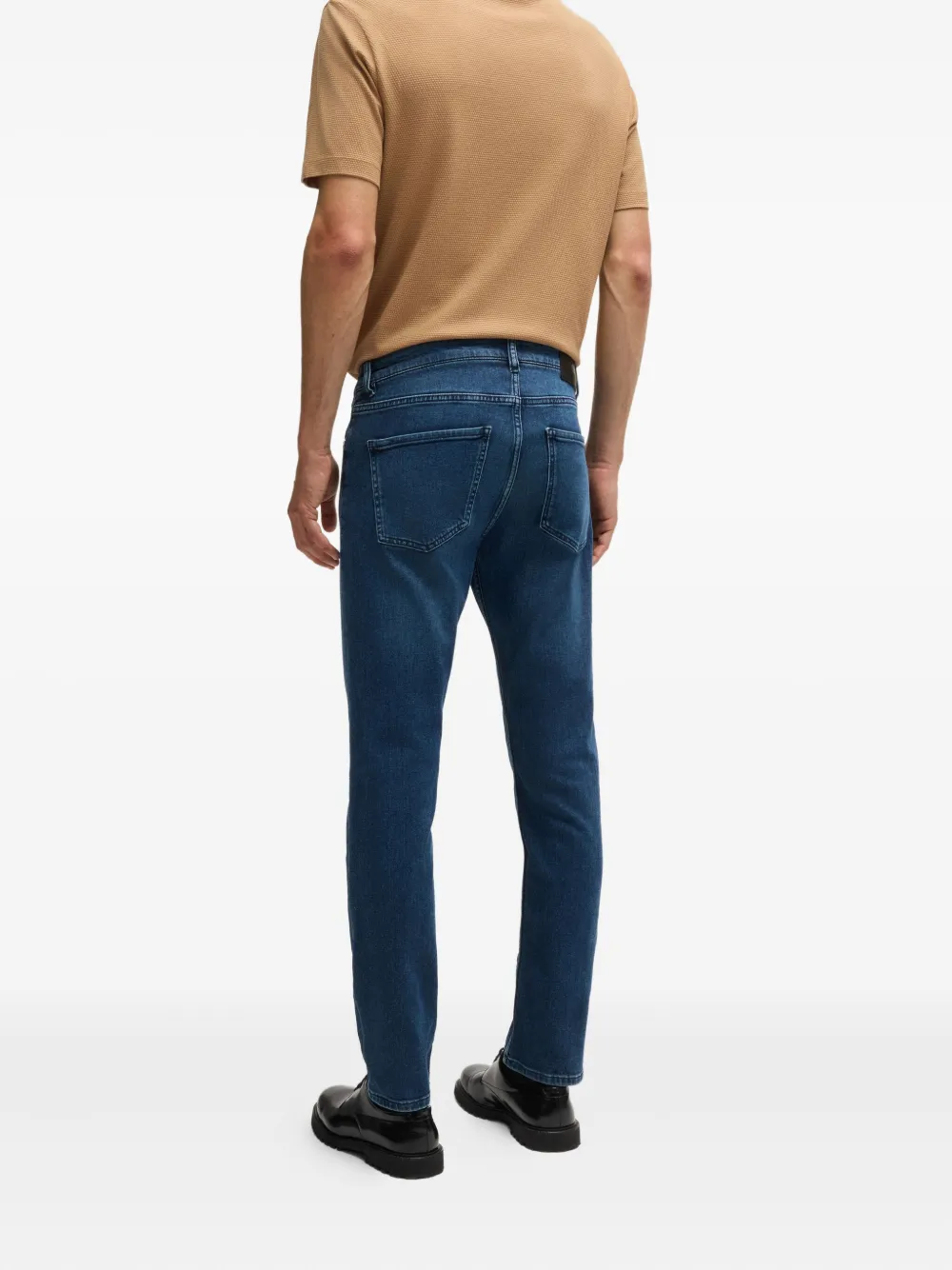 BOSS Donkerblauwe straight jeans