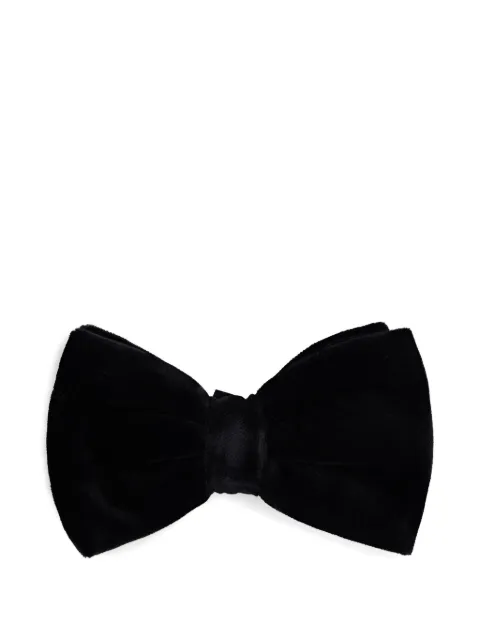 BOSS velvet bow tie