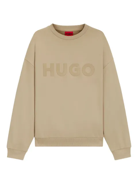 HUGO logo-embossed sweatshirt