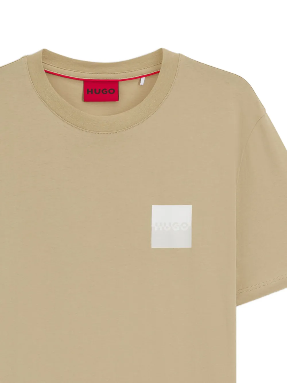 HUGO Camiseta com patch de logo | Camisetas | Image 2