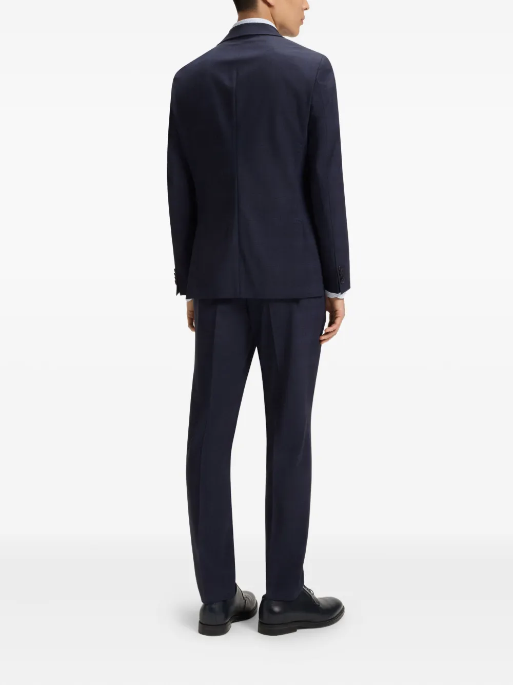 BOSS Pak met enkele rij knopen Blauw