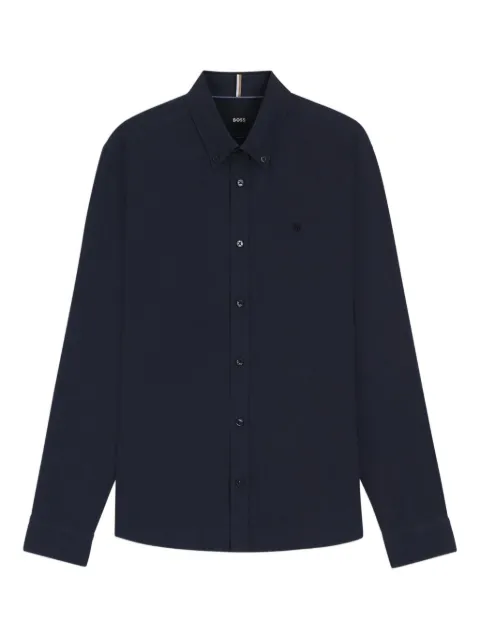 BOSS long-sleeve button-down shirt