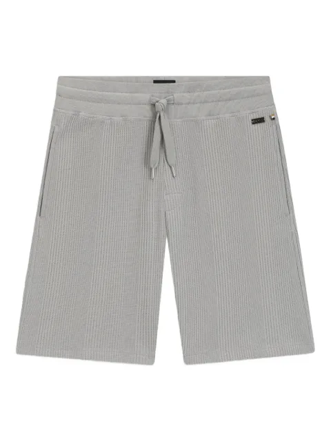 BOSS Short de tricô canelado