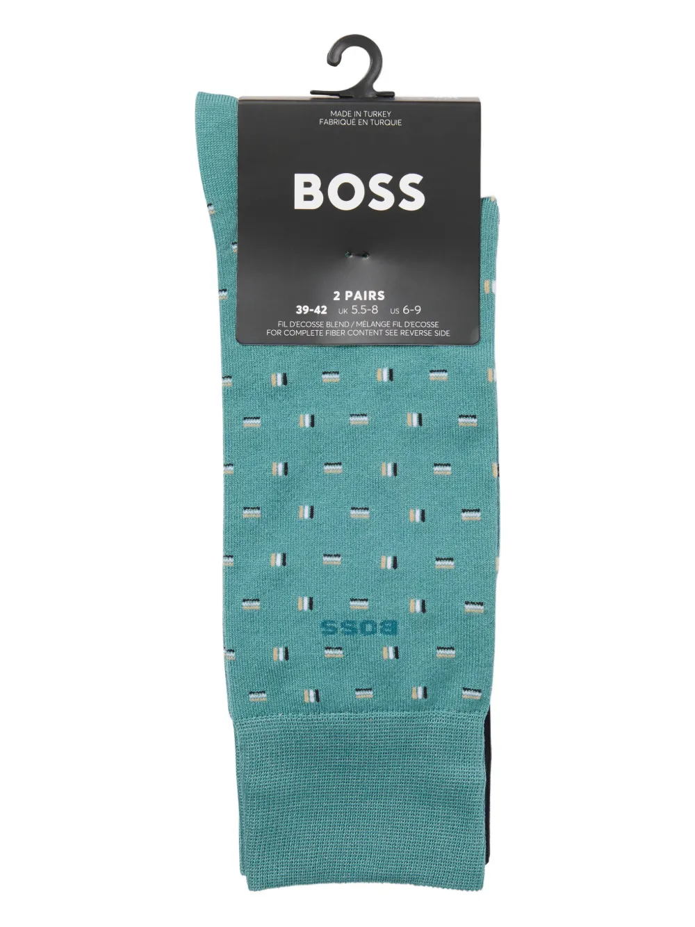 BOSS Sokken met patroon Blauw