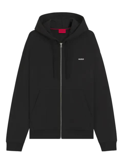 HUGO zip-up hooded jacket