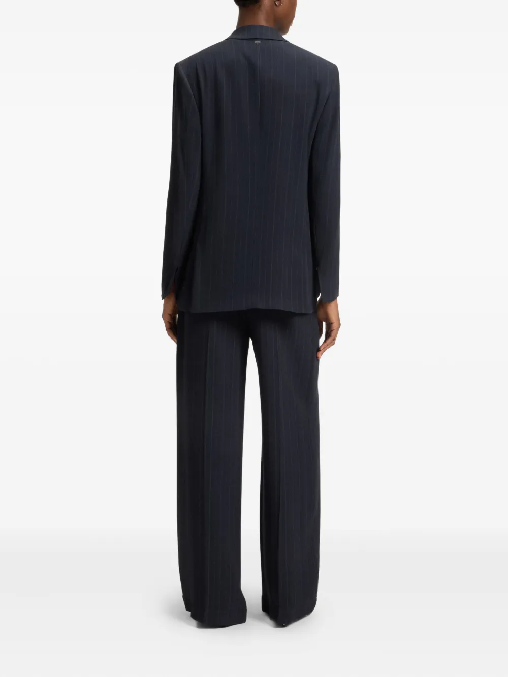 Hugo Boss Striped Jacket In Blue