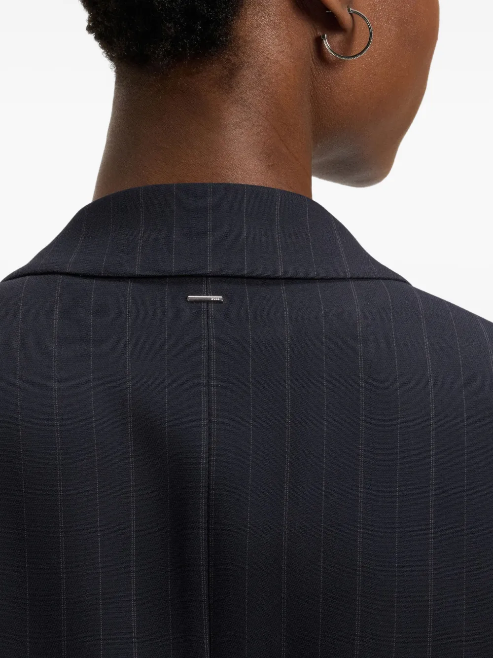 Hugo Boss Striped Jacket In Blue
