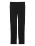 Saint Laurent concealed-fastening trousers - Black
