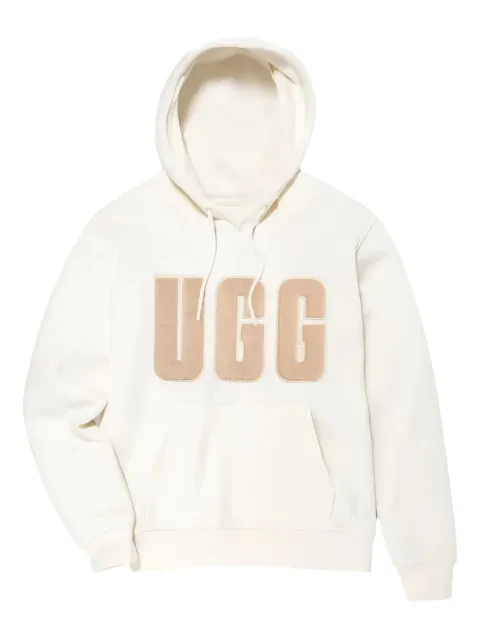UGG logo-embroidered hooded sweatshirt