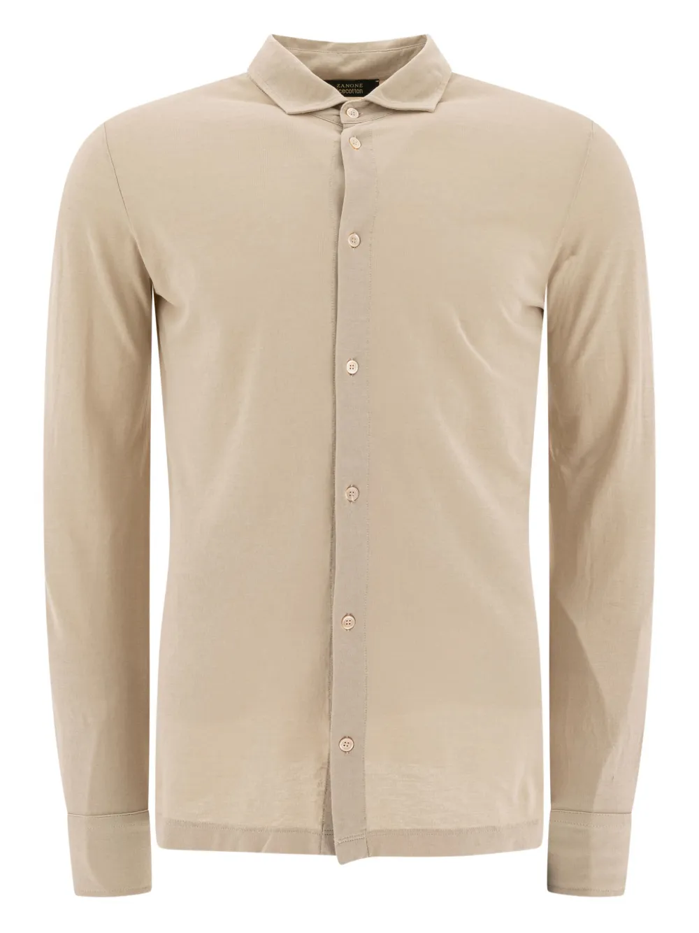 Zanone long-sleeved shirt | Neutrals | Image 1