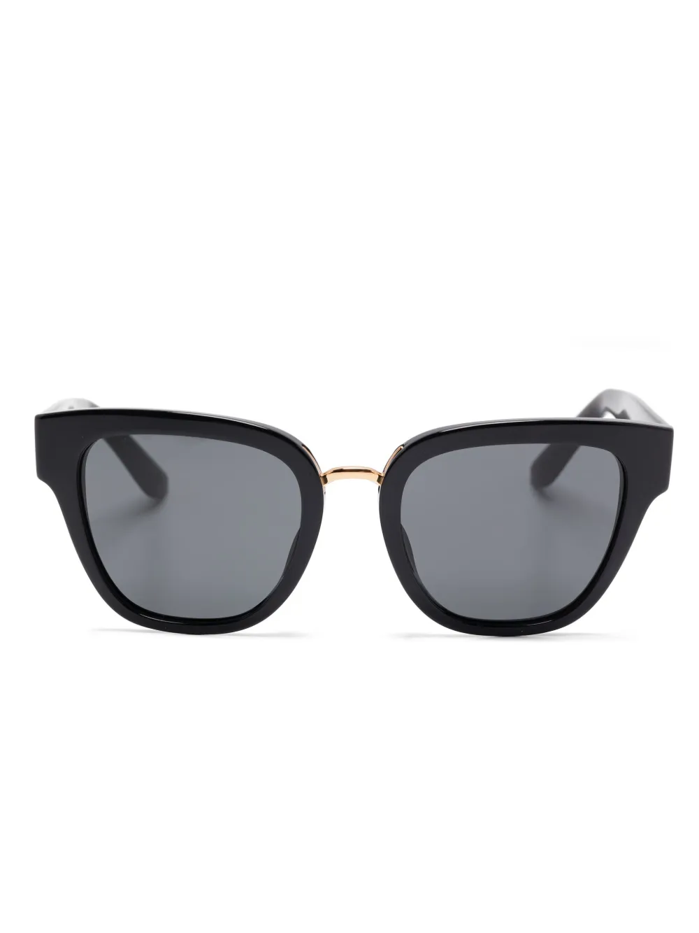 Dolce & Gabbana Eyewear Zonnebril met wayfarer montuur Zwart
