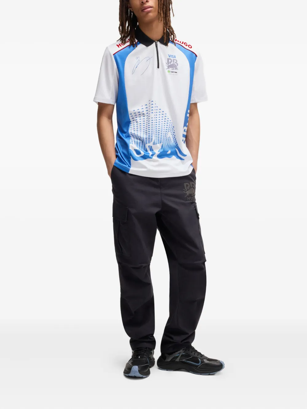 HUGO Camisa polo x VCarb com zíper | Image 2