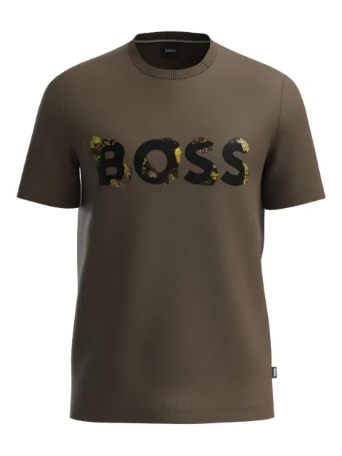 BOSS Camiseta mangas curtas com logo