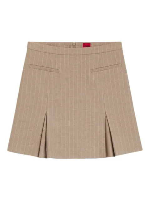 HUGO striped mini skirt