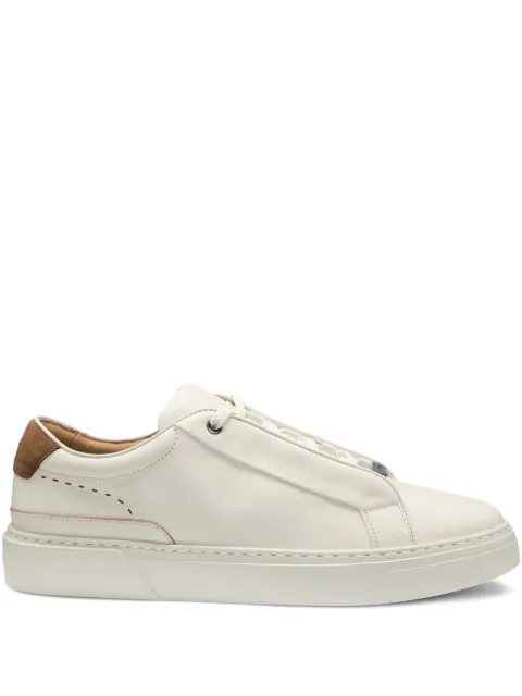 BOSS leather low-top sneakers