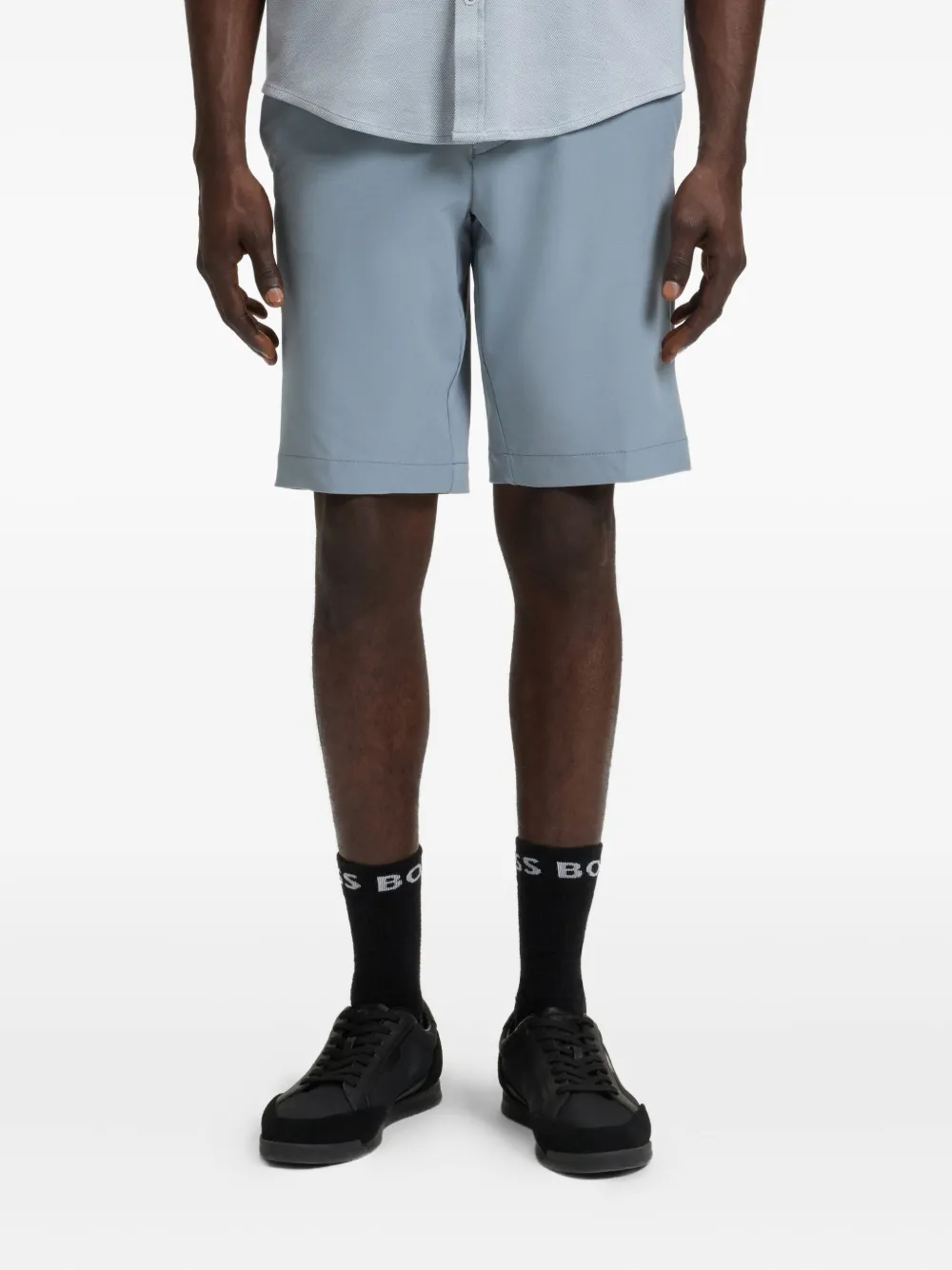 BOSS Bermuda shorts Blauw