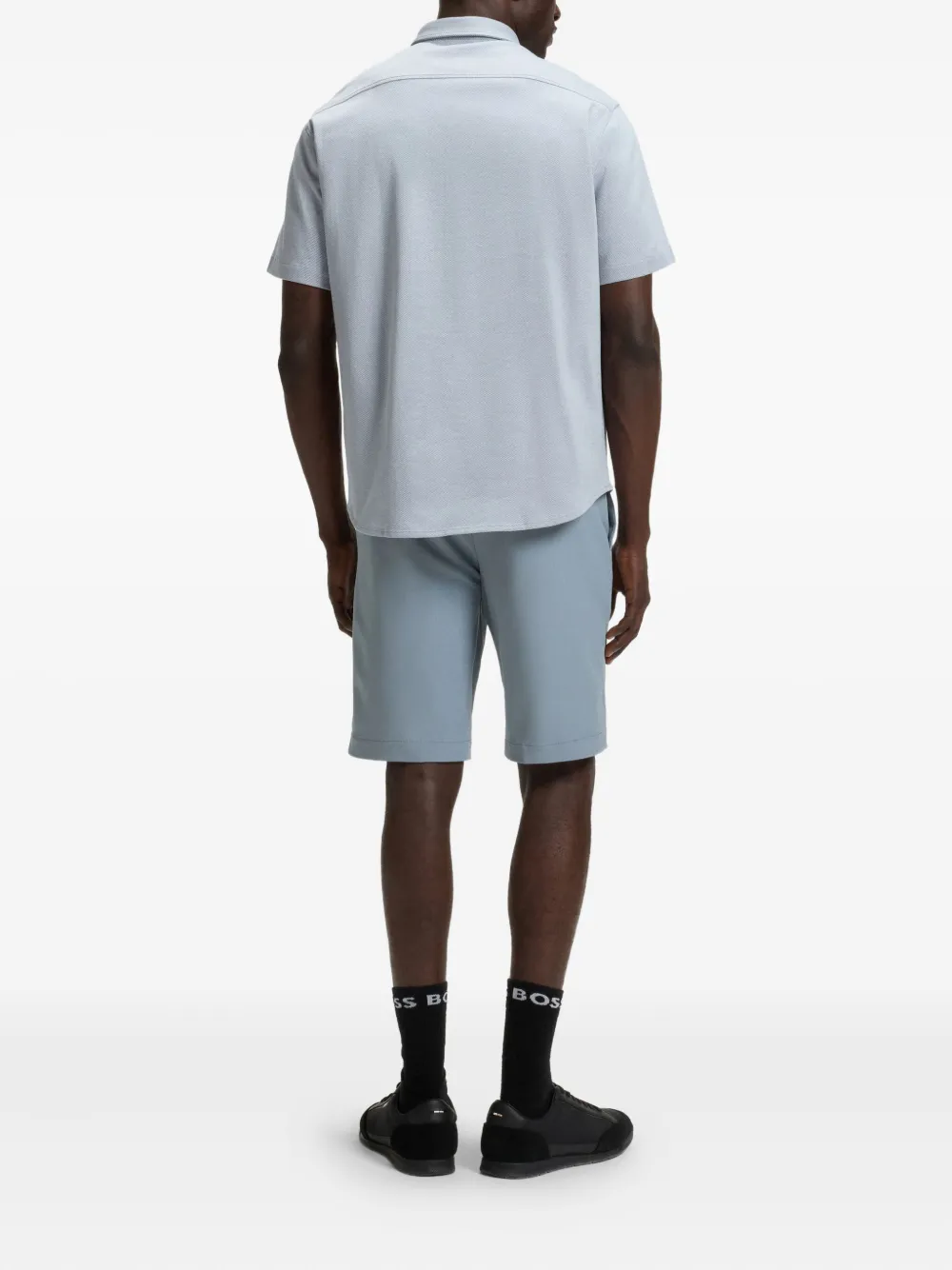 BOSS Bermuda shorts Blauw