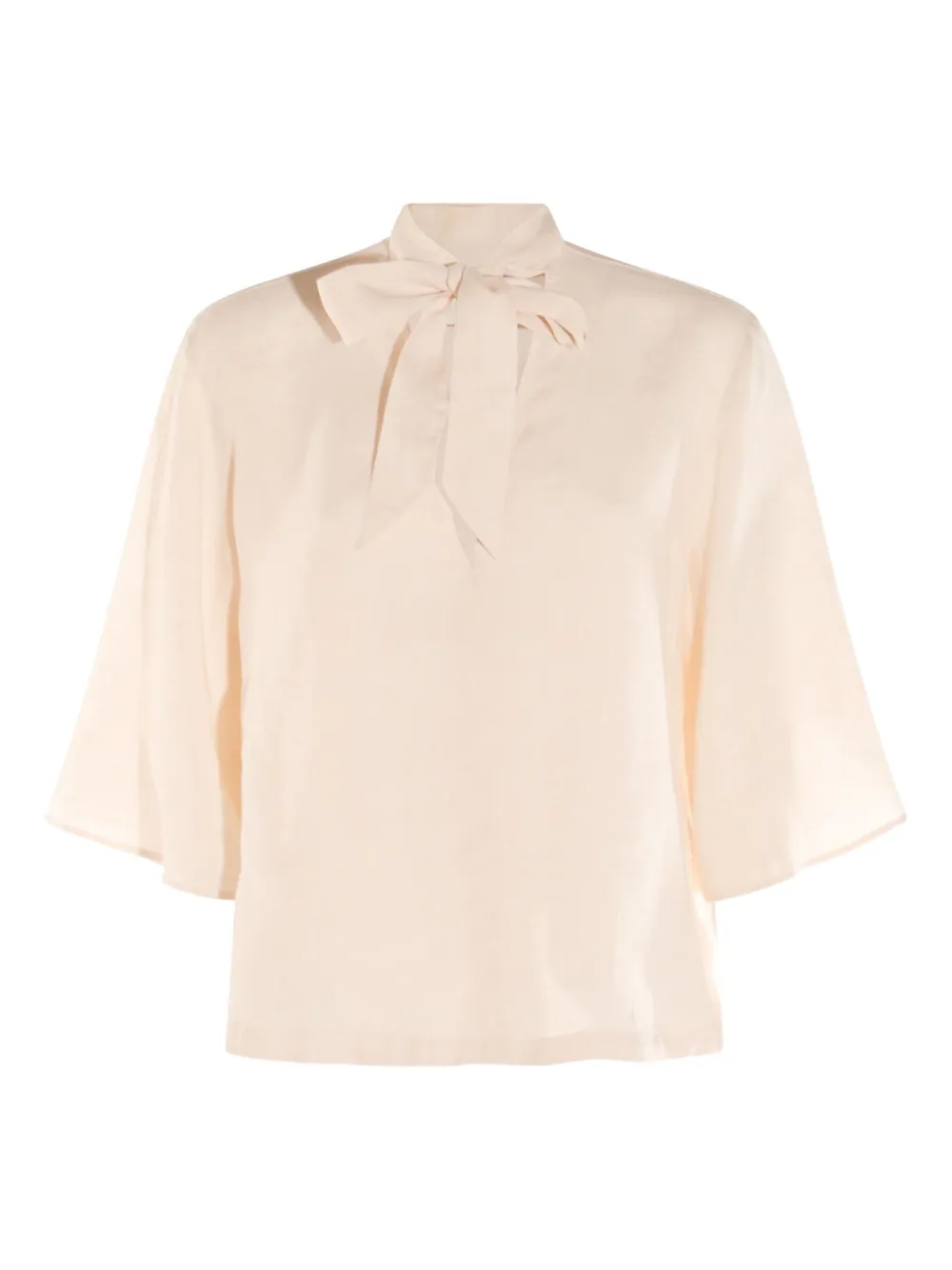 Glanshirt camisa con moño | neutro | Image 1