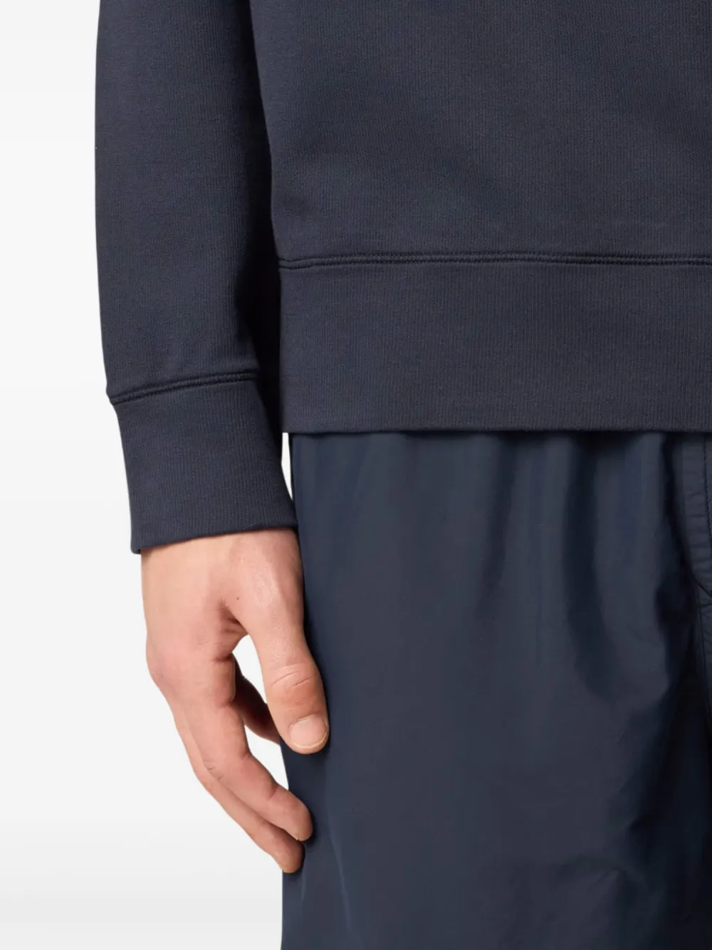 Stone Island Sweater met Compass-logopatch Blauw