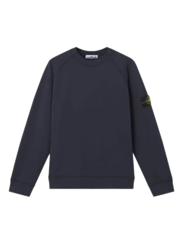 Stone Island コンパスバッジ スウェットシャツ | ブルー | FARFETCH JP