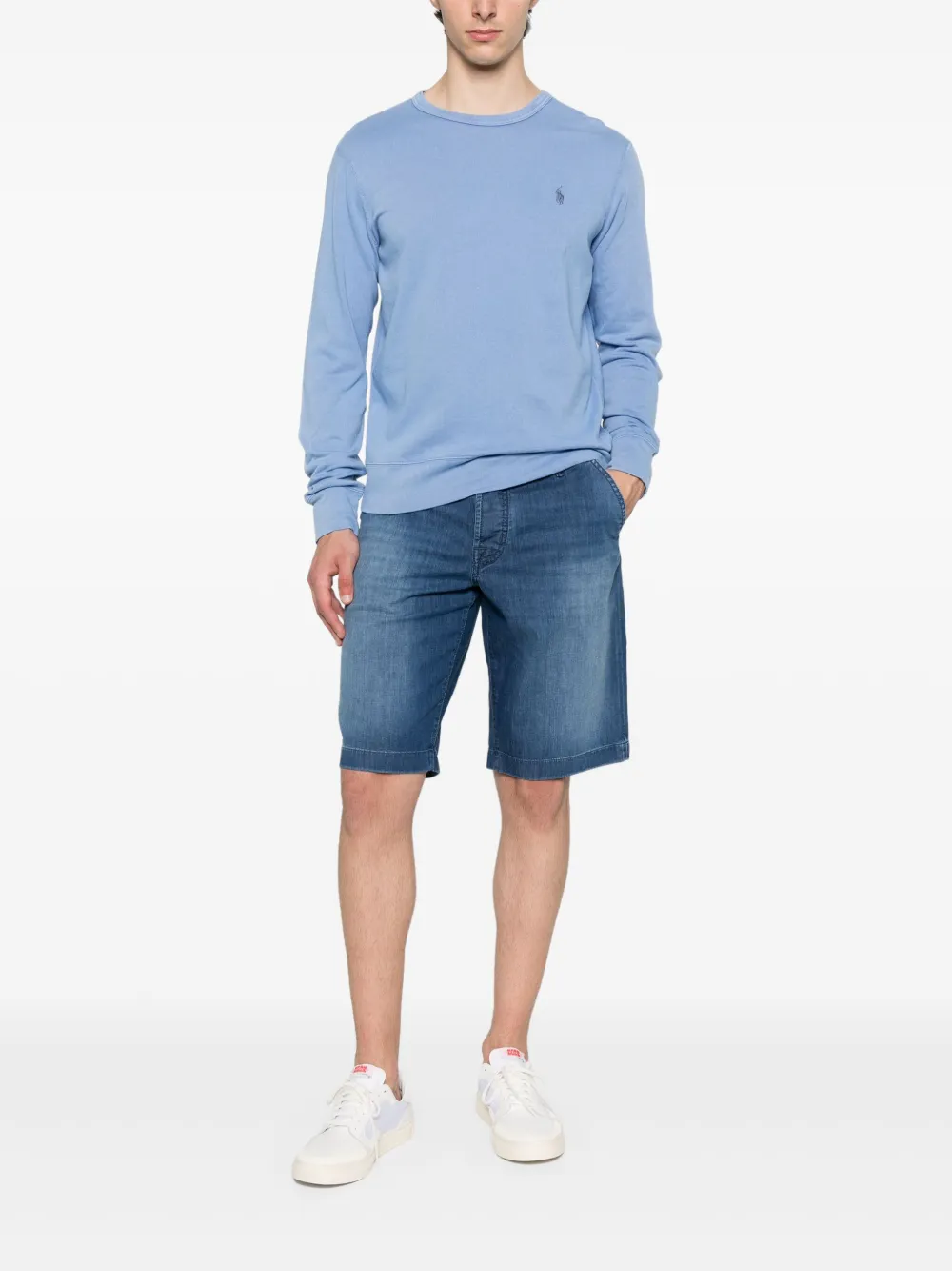 Polo Ralph Lauren cotton sweatshirt - Blauw