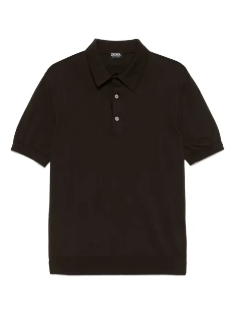 Zegna cotton polo shirt