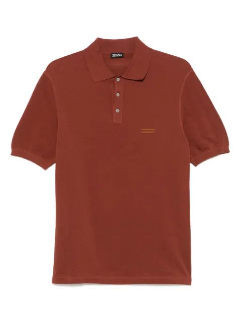 Zegna cotton polo shirt