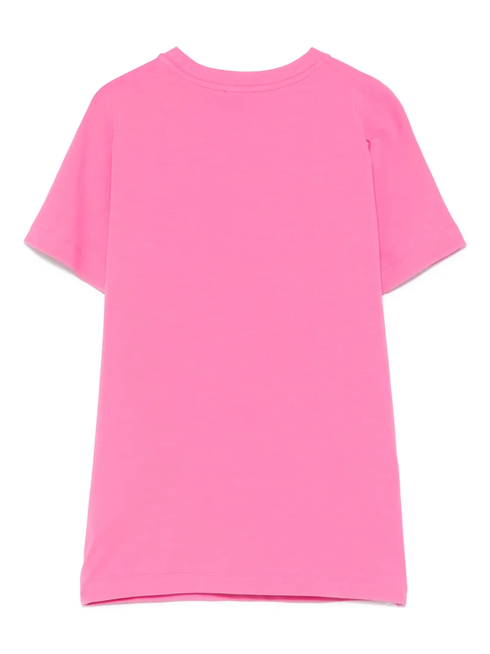 Moschino Kids Jurk met logoprint Roze
