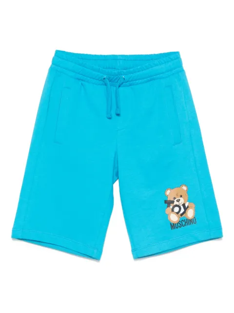 Moschino Kids Teddy Bear-print shorts 