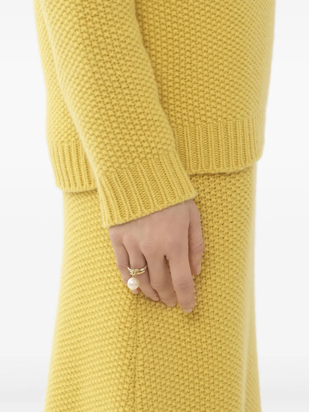 Chloé Ring met parel bedel - Goud